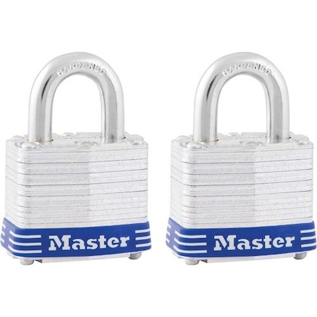 Master Lock HIGH SECURITY PADLOCKS, KEYED ALIKE,  MLK3T